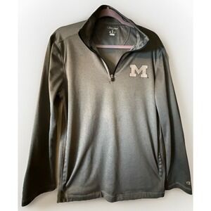 Champion‎ Michigan Wolverines 1/4 Zip Pullover  Size Medium